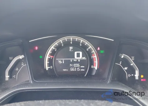 2016 Honda Civic Lx из США, поврежденный, VIN 19XFC2F57GE028802